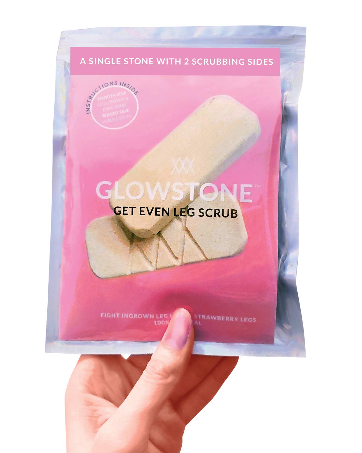 GET EVEN LEG SCRUB from the makers of Dermastone Ingrown