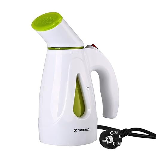 title=YOKKAO Mini Ferro da Stiro a Vapore 200ML per [Tessuto Abiti] [Vapore Viso]