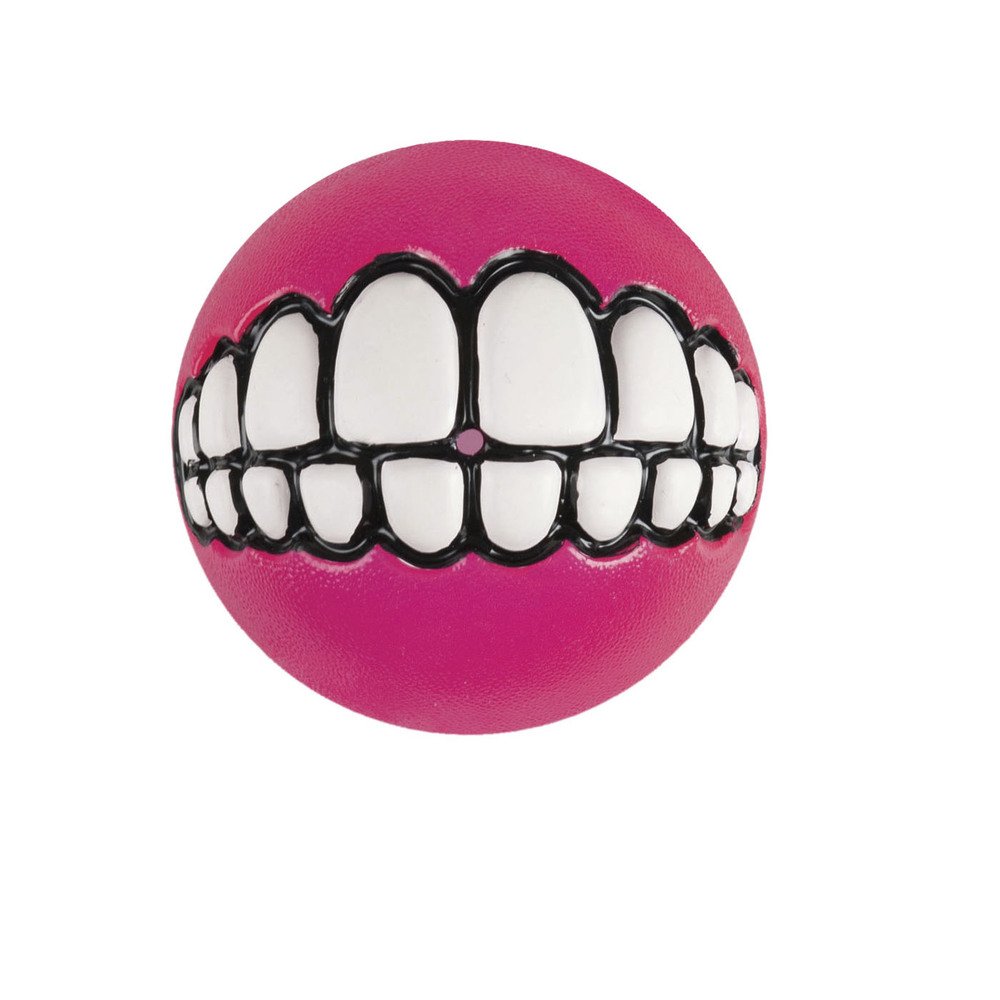 Rogz Grinz Ball, Small, 4.9 cm, Pink