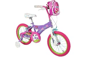 DREAMWORKS TROLLS DreamWorks Dynacraft Trolls Girls BMX Street/Dirt Bike with Hand Brake 16" Purple/Pink/Green (8056-21TJ)