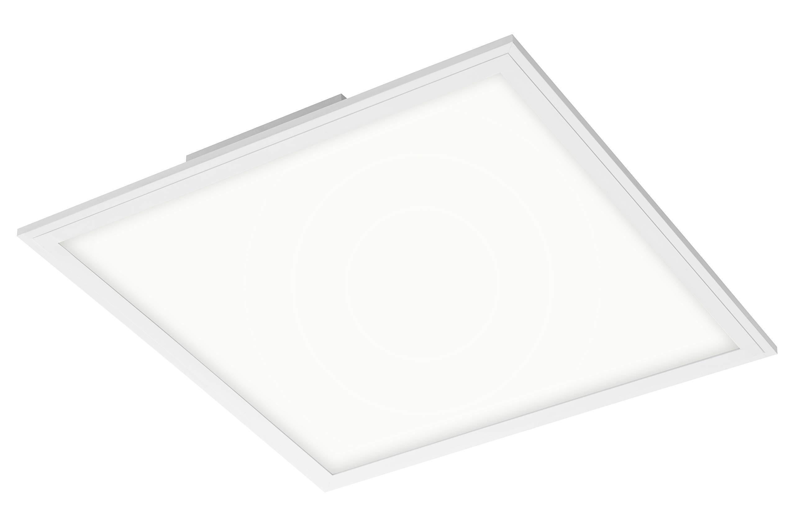 BRILONER - LED Ceiling Light, Ultra-Flat, Neutral White Light Colour, 22 Watt, 2300 lumens, LED lamp, LED Ceiling Light, Living Room lamp, LED Panel, Kitchen lamp, Ceiling Lighting, 44.5 x 44.5 x 6