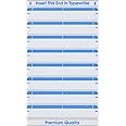 MACO Light Blue File Folder Labels, 9/16 x 3-7/16 Inches, 248 Per Box (FF-L4)