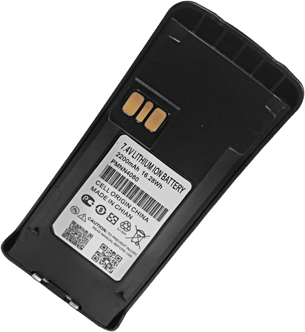 PMNN4080 Walkie Talkie Battery Replacement for Motorola CP185 EP350 TK3160 TK2168 TK3168 TK2170 TK3170 TK2173 TK3173 TK2360 TK3360 NX220 NX320 Portable Radio: Home Audio & Theater