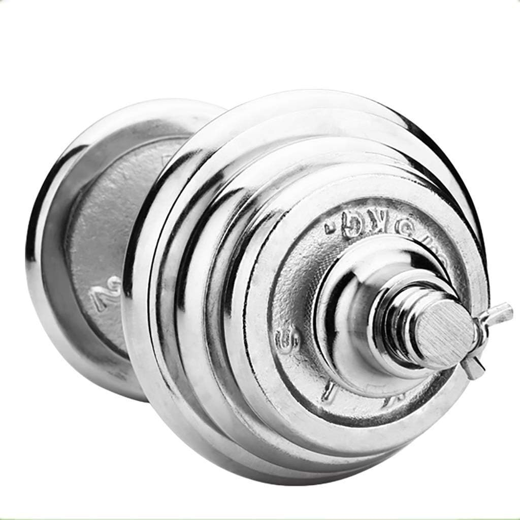 QZDDLY Dumbbells, Weights Dumbbells Set Unisex Fitness Equipment Dumbell Set Equipment Training Arm Muscle Electroplating Pure Steel Dumbbells