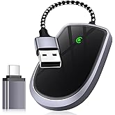 Wireless CarPlay Adapter for Apple iPhone, for Convert Wired to Wireless Car Play Adapter, USB A & C Connector, Compatible with OEM Wired CarPlay Vehicles & iOS 10+