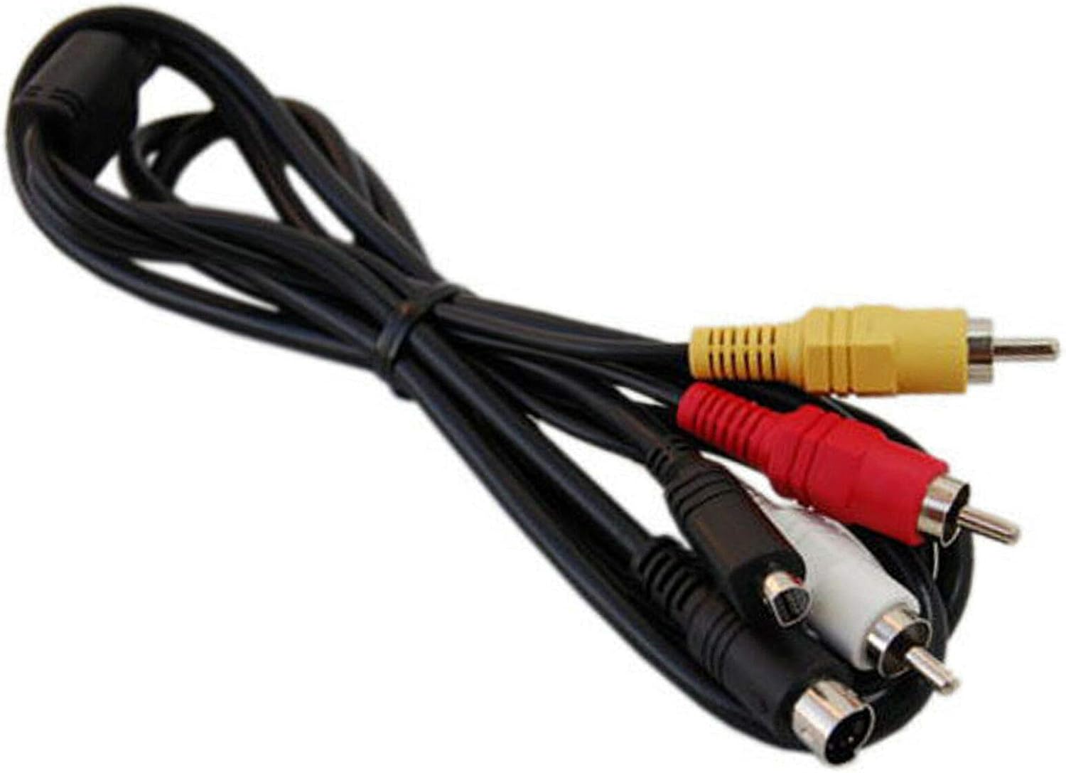 HQRP AV Audio Video Cable/Cord Compatible with Sony Handycam HDRCX7, HDRFX7, HDR