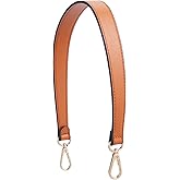 WADORN PU Leather Handbag Purse Handle, 15.7 Inch Short PU Leather Bag Strap Thin Shoulder Bag Strap Replacement Handle Strap