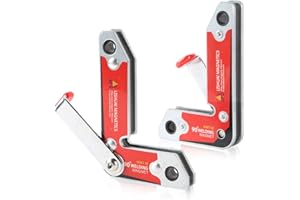 LISHUAI New Item 2pcs/pack Neodymium Magnet Welding Clamp/90 Degree Permanent NdFeB Welding Magnet with Handle