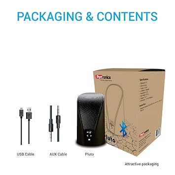 portronics pluto bluetooth speaker