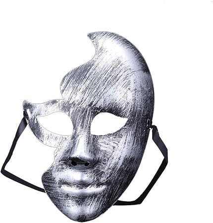 Hosaire 1x Mascara Modelado De Media Cara Navidad Halloween Mujeres Hombres Antifaz Para Mascarada Veneciano Carnaval Fiesta De Baile 24 14cm Amazon Es Hogar