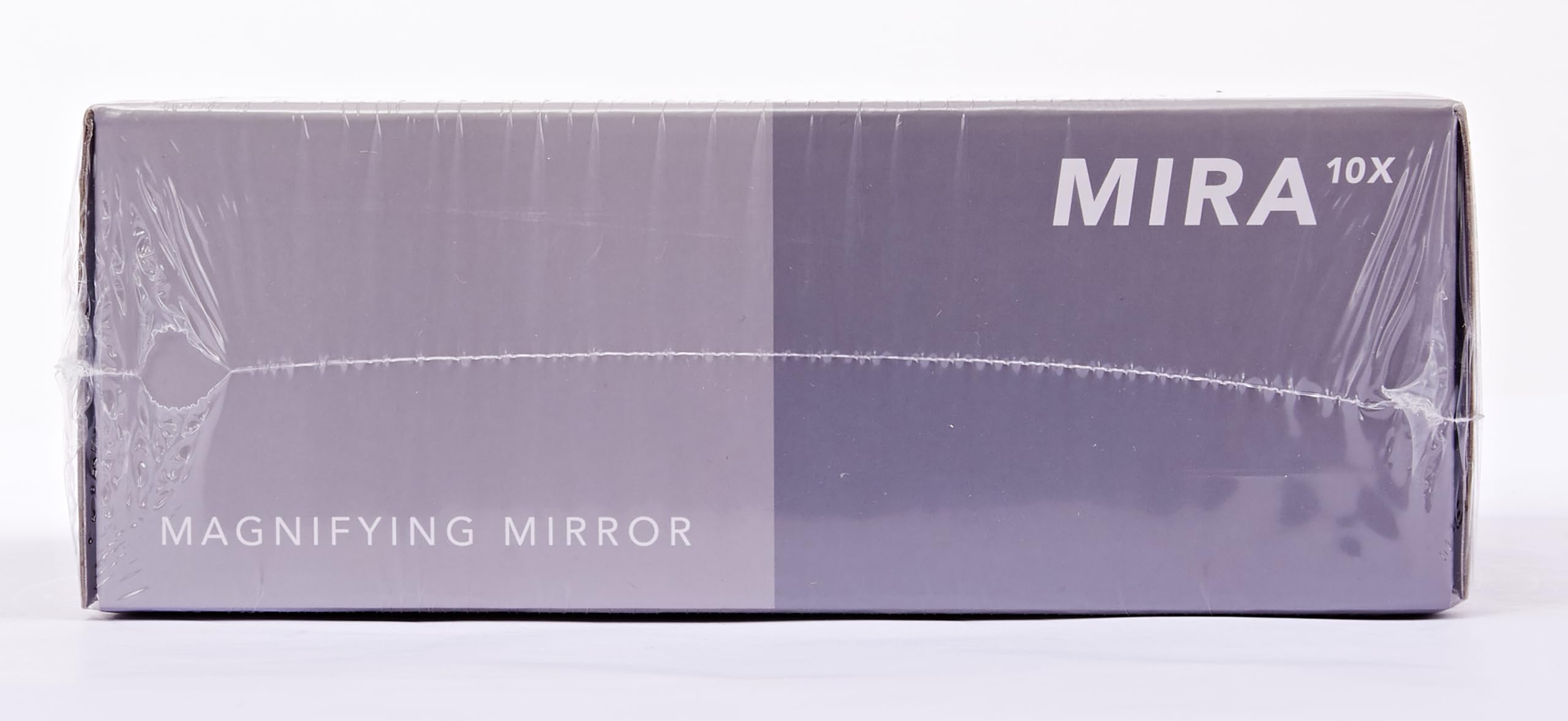 Fancii 10X Magnifying Lighted Makeup Mirror - Daylight LED Vanity Mirror - Compact, Cordless, Locking Suction, 6.5