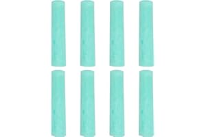PATIKIL 8 PCS Dustless Chalk, Cyan Blue Sidewalk Chalk Large Solid Huge Washable Street Chalk for Outdoor Adults Painting Gra