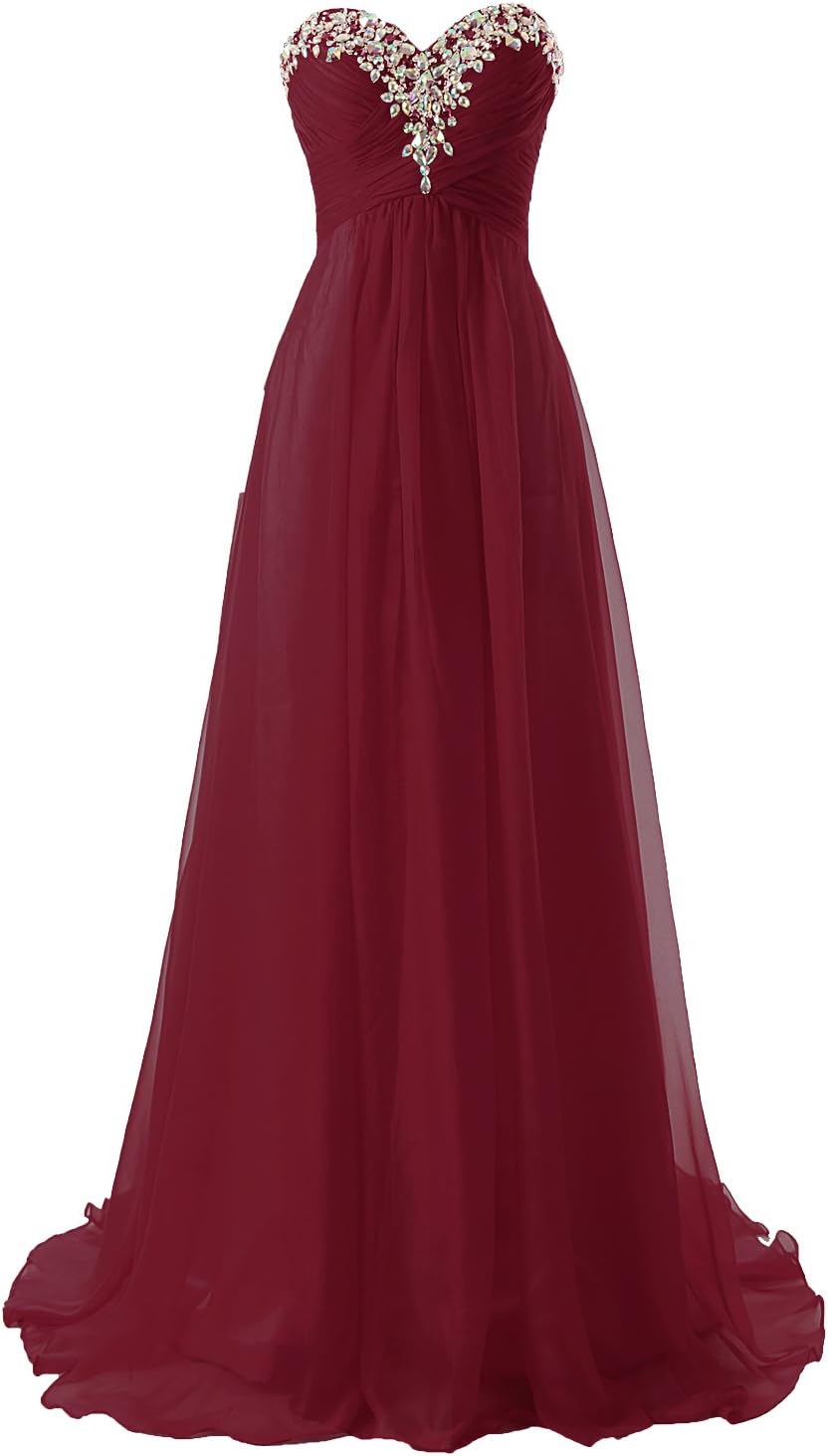 Prom Dress Bridesmaid Dresses Long Prom Gown Chiffon Formal Evening Gowns A line Evening Dress