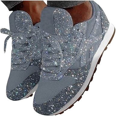sparkling running shoes