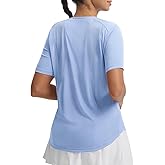 baleaf Women's Workout Tops Short Sleeve Mesh Back Quick Dry Breathable UPF 50+ Athletic Shirts for Running Gym Hiking Tee