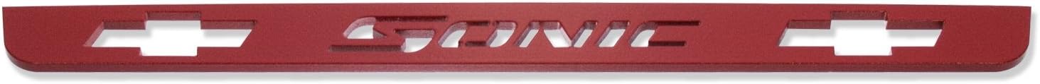 American Brother Designs ABD-1104G7C Red Hot Sonic Logo Third Brake Light Insert