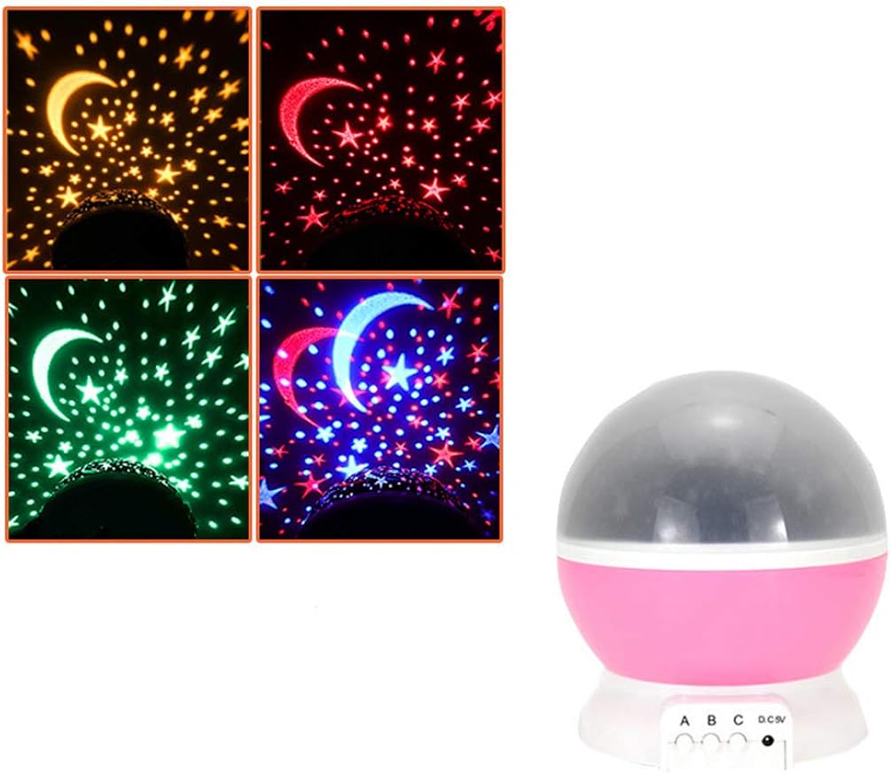Star Projector Night Light,Baby Night Light Rotation LED Night Light