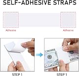 L LIKED 300 Blank White Banknote Bands 205mm x 39mm Self-Adhesive view 3