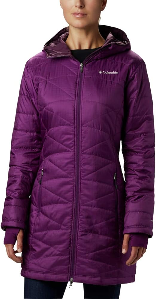 columbia women's mighty lite hooded plush jacket