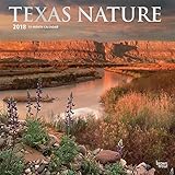 Texas Nature 2018 12 x 12 Inch Monthly Square Wall Calendar with Foil-Stamped Cover, USA United States of America Southwest State Wilderness (English, French and Spanish Edition) by 