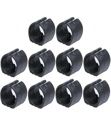 25-Pack U-Shape Chair Leg Covers | Trampoline & Furniture Feet Protectors For Hardwood Floors