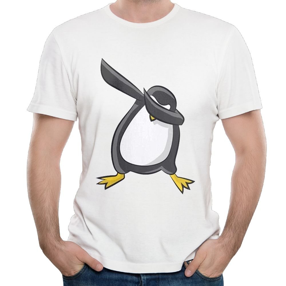 Oyavdsznq Connor Cartoon Penguin Dabbing Dance Humor Sports T Shirts Short Sleeve