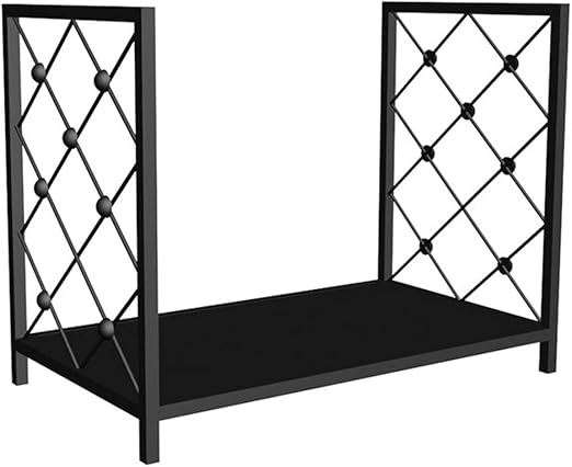 NYKK Bastidores de leña Titular Pesado Titular de Registro Rack Hoop