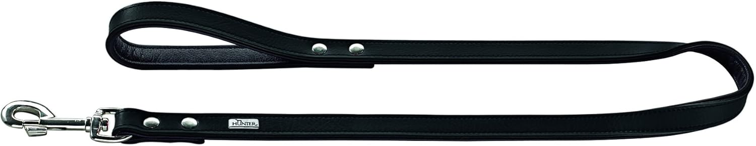 Hunter Basic Dog Lead, Large, Black