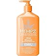 Hempz Body Lotion - Citrus Blossom Limited Edition Daily Moisturizing Cream, Shea Butter, Aloe, Orange Extract Body Moisturizer - Skin Care Products, Hemp Seed Oil - 17 Fl Oz