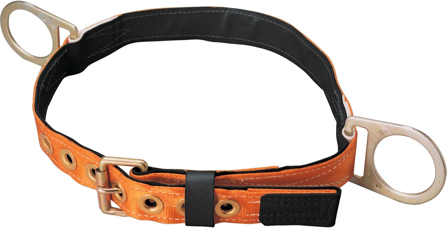 Miller Titan by Honeywell T3020/UAF Tongue Buckle Body Belt with Side DRings, Universal Back