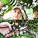 VicTsing Professional Graden Pruner Kit, Bypass Gardening Hand Shears and Micro-Tip Snip Sharp Blades Clipper with Portable Oxford Pouch, Perfect Tools Set for Comfortable Trimming（Set of 2）