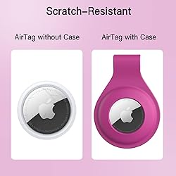 JETech Silicone Case for AirTag 2021 with