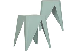 ISL Furnishings InterSpaceLiving Zuho Multi-Use Stool (2, Mint)