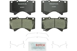 Bosch BC1303 QuietCast Premium Ceramic Disc Brake Pad Set For Lexus: 2008-2017 LX570; Toyota: 2008-2017 Land Cruiser, 2008-20