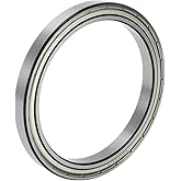 ACROPIX 6820ZZ Deep Groove Ball Bearings P0 100x125x13mm Double Metal Seal | Lubricated Bearings, Silver Tone, Scooter Skateboard Wheel
