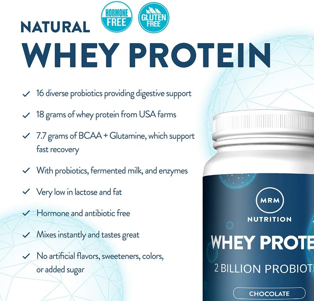 MRM Whey Protein Powder - 2 lbs - Chocolate: Health & Personal Care