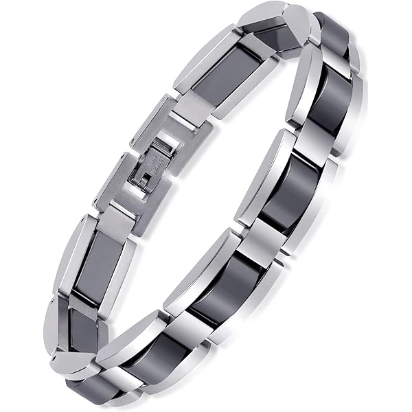 Pulsera De Titanio Con Imánes Terapéuticos – Galaís Trends