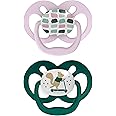 Dr. Brown's Advantage Baby Pacifiers, 6 -18 Month, Pink, 2 Count