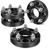 dynofit 5x4.5 Wheel Spacers 1 Inch for Hyundai Elantra, Sonat & Genesis Coupe, 67.1 Hub Centric 5x114.3 Bolt Pattern 25mm Tire Spacer Compatibility with Ford Fusion Escape Mazda Jeep Kia, M12x1.5 Stud