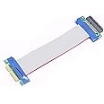 DEVMO PCI-Express 4X Riser Cable Premium PCI-E Port Extension Extender Card 19CM