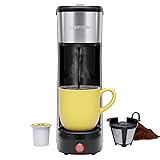 Chefman Single Serve Coffee Maker: K-Cup & Ground