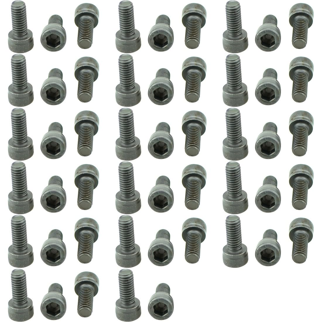 XunLiu Grade 12.9 Alloy Steel Hex Socket Head Cap Screws (50, M6X14)