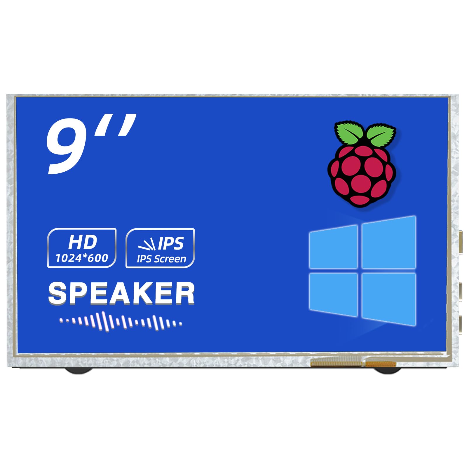 Mua 9 Inch Raspberry Pi Screen Touchscreen Monitor 1024x600 HDMI ...