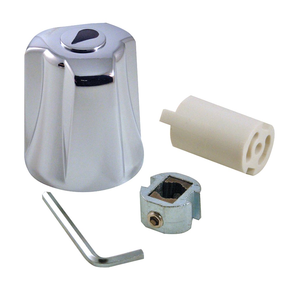 Photo 1 of Danco 80020 Universal Metal Diverter Canopy Handle, Large, Chrome, 1 Count (Pack of 1)