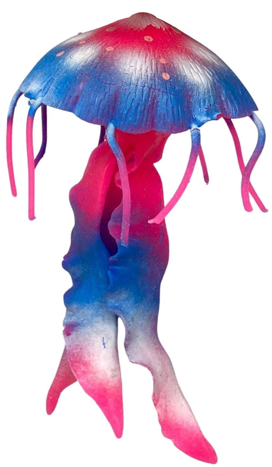 Keycraft Stretchy Squishy Beanie Toys - JELLYFISH Sealife Toys Modeled on Nature Original Animal Living, BPA Free, Washable ideal for science, school projects, party loot bags and Kinetic Education