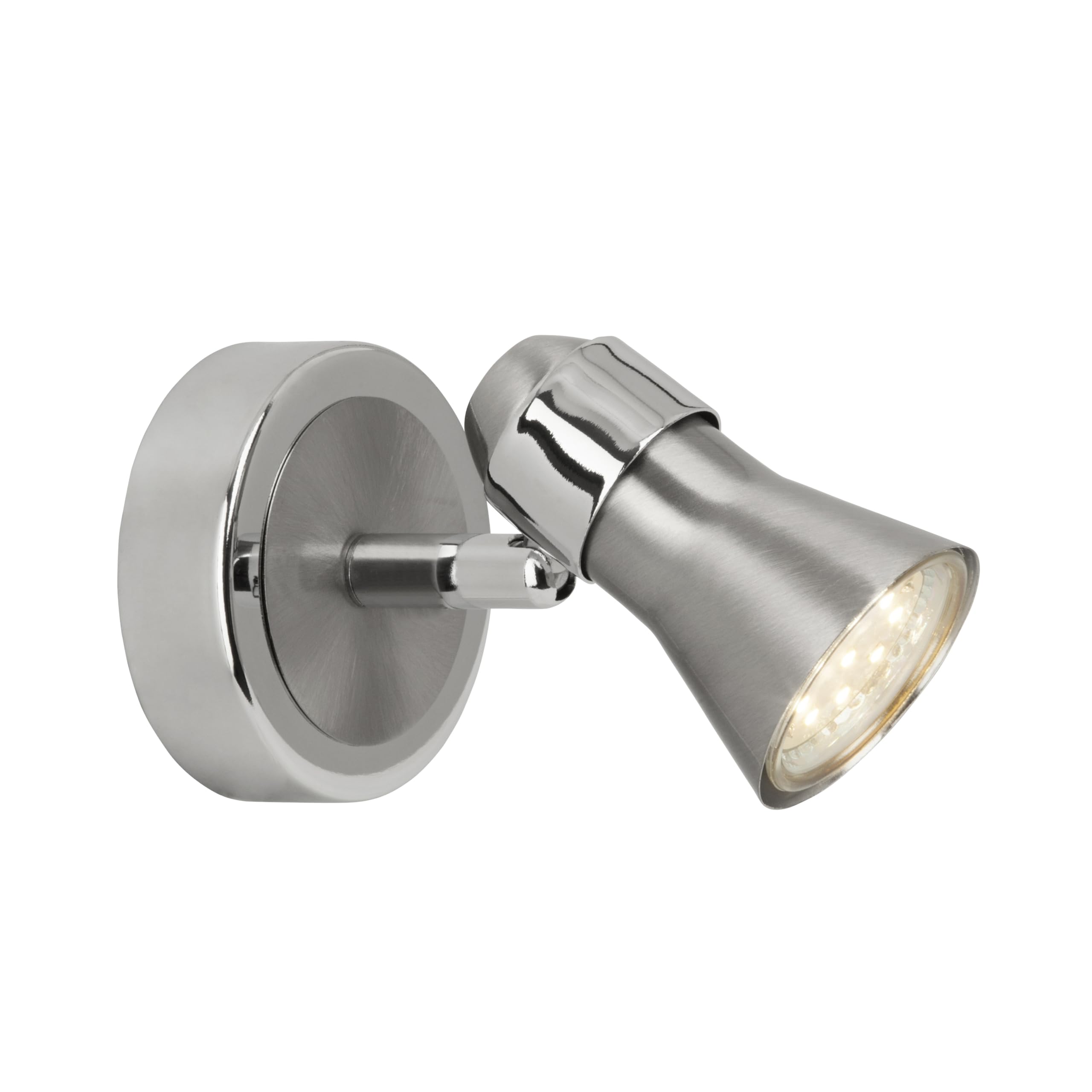Brilliant G15410/77 Spotlight LED Steel/Chrome GU10 5 W Metal Silver