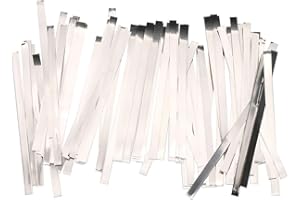Pure Nickel Strip- 99.6% Nickel for 18650 Soldering Tab for High Capacity Lithium, Li-Po Battery, NiMh and NiCd Battery Pack Battery and Spot Welding, a U.S. Solid Product (0.2x5x100mm, 100pcs)