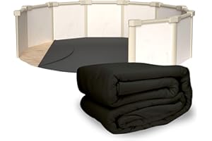 Rhino Pad 16 ft Round Pool Liner Pad for Above Ground Pools | Durable Puncture Resistant Under Pool Mat | Effortless to Install | Strong Eco-Friendly Padding | Extends Life of Swimming Pool Liners