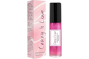 Crazy in Love Roll On Perfume Oil, Crazy is Love Pheromone Perfumes for Women, Long Lasting Charming Fragrance, Enhance Charm