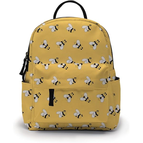 bee mini purse backpack BEOIIBIRD Kids, 16 Inch Black Backpacks for School, Cute Lightweight Durable Bookbag for Girls What backpack style tackle Size:8'6